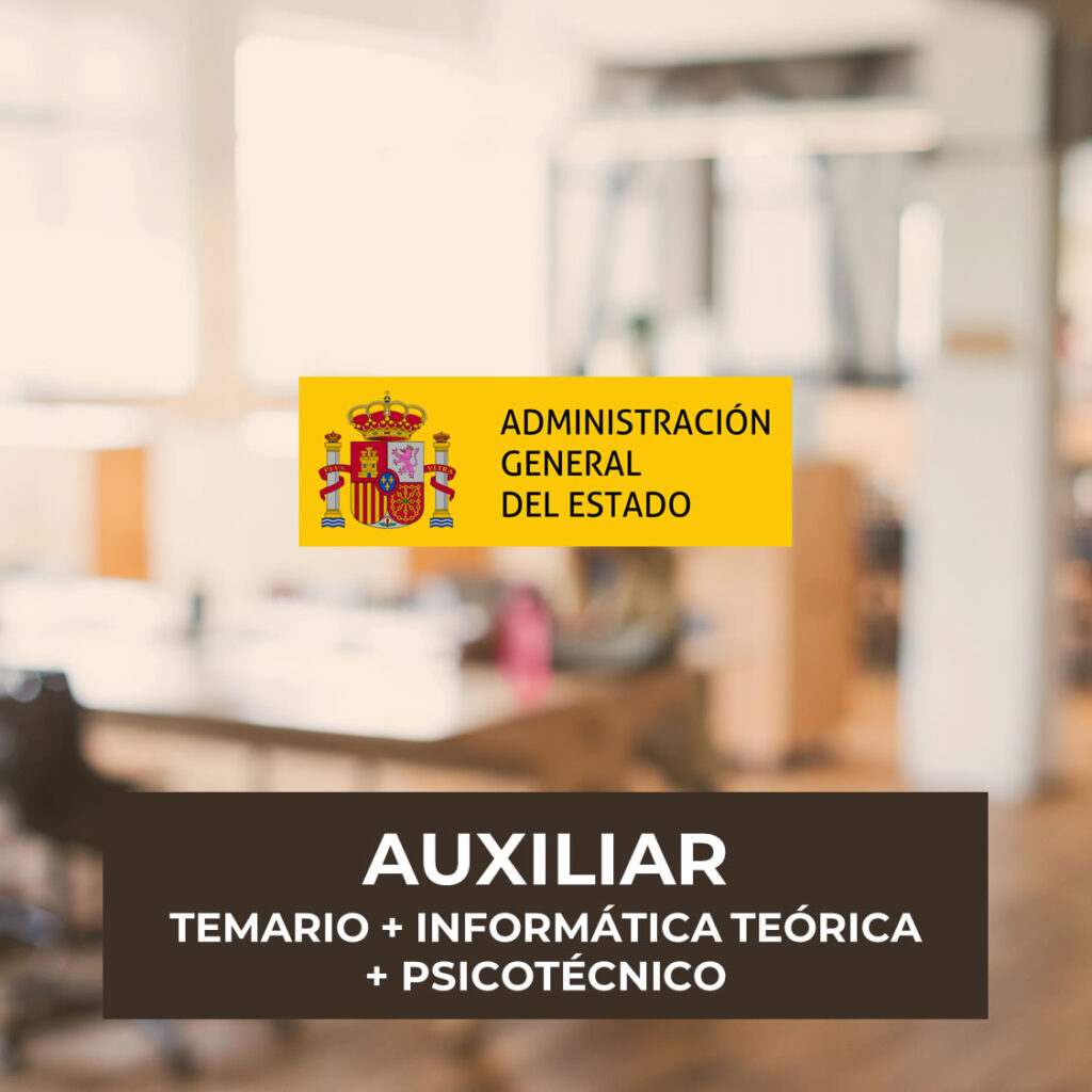 CAMPUS ONLINE AUXILIARES AGE NUEVO GRUPO 2026
La formación online incluye: temas completos y actualizados, test, vídeo clases, simulacros, clases y resolución de dudas por los tutores. Con este producto, accedes a:
campus virtual completo de Temario
campus virtual completo de Informática
campus virtual completo de Psicotécnico
Este producto es para TU PRIMER MES con nosotros. La renovación es automática y puedes cancelar en cualquier momento. ¡No hay compromiso de permanencia y puedes darte de baja cuando quieras!
Desde que te apuntas y te enviemos el acceso al campus, podrás acceder a todo el contenido que hemos publicado hasta el momento.
Todo lo que se publica en el campus ¡No se elimina!