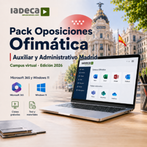 Pack Oposiciones Ofimática Madrid