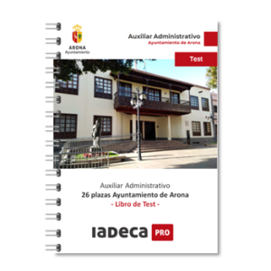 Auxiliar Administrativo Ayuntamiento de Arona - LIBRO DE TEST