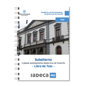Subalterno Ayuntamiento Santa Cruz de Tenerife - LIBRO DE TEST